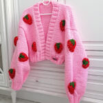 strawberry pink sweater S21
