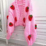strawberry pink sweater S21