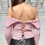 off-the-shoulder crochet pattern A13