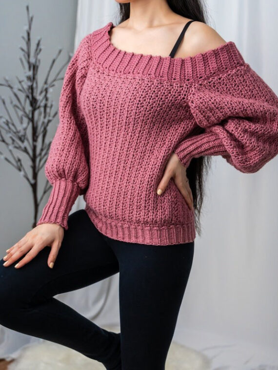 Off shoulder hook pattern A33