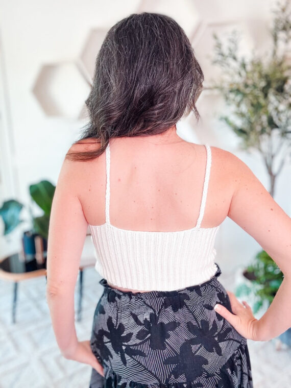 Diamond crochet pattern on Tank Top A1